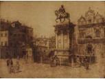 Gaál Ferenc : "Colleoni szobor" 1930