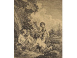 Francois Boucher : L'Amour Nageur