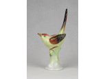 Régi Hollóházi porcelán madár figura 13.5 cm