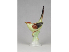 Régi Hollóházi porcelán madár figura 13.5 cm
