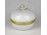 Festetlen aranyozott Herendi rózsás porcelán bonbonier 
