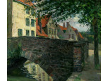 Utca híddal - Bruges