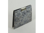 Cango Rinaldi ezüst női bőr kézitáska clutch