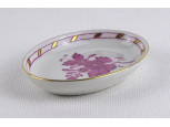 Lila Apponyi mintás Herendi porcelán hamutál
