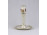 Pillangós vajszínű, aranyozott Zsolnay porcelán gyertyatartó 14 cm
