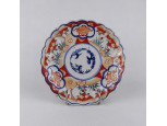Antik Japán IMARI kézzel festett porcelán tányér 21.2 cm