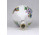 Viktória mintás fehér Herendi porcelán váza 13 cm VBO