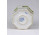 Régi Viktória mintás szögletes Herendi porcelán váza ibolyaváza 5.7 cm