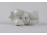 Zsolnay nyúl nyuszi porcelán figura