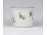Régi Aquincum, aranyozott porcelán mini kaspó 4.7 cm
