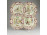 Antik Sarreguemines - Froment Richard - francia fajansz falidísz 37.5 cm