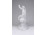 Antik festetlen Herendi porcelán csigán lovagló kisfiú figura 16.5 cm