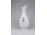 Antik aranyozott, fehér, kardos Meisseni porcelán váza 21 cm