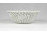Apponyi Fleur mintás áttört Herendi porcelán fonott kosár 13 cm