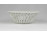Apponyi Fleur mintás áttört Herendi porcelán fonott kosár 13 cm