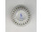 Lila Apponyi mintás herendi porcelán fonott kosár 9 cm