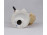 Régi Lippelsdorf GDR porcelán figura - kislány virágkosárral és esernyővel 12.7 cm