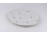 Régi, zöld virágmintás, aranyozott Herendi porcelán ovális kínálótál 25.4 cm