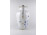 Antik nagyméretű szecessziós porcelán fehér vizes kancsó, kék margarétás festéssel 33 cm