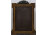 Antik aranyozott fejkoronás tükör 108 x 81 cm