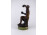 Elkington & Co antik zenész akt figura bronz szobor márvány talapzaton
