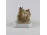 Régi Zsolnay macskacsalád porcelán figura SINKÓ