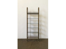 Bauhaus formatervezett fém vázas design polc