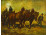 Hermann (?) jelzéssel : Rönkszállítók 121.5 x 95 cm