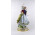 Antik nagyméretű Scheibe-Alsbach porcelán figura - táncoló pár 28.5 cm