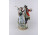 Antik nagyméretű Scheibe-Alsbach porcelán figura - táncoló pár 28.5 cm