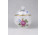 Hajnalka mintás rózsás Hollóházi porcelán bonbonier 8.2 cm
