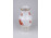 Narancs Apponyi mintás Herendi porcelán váza 19 cm