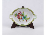 Viktória mintás Herendi porcelán hamutál