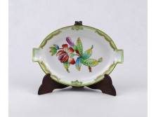 Viktória mintás Herendi porcelán hamutál