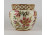 Hibátlan vajszínű áttört orchideás Zsolnay porcelán kaspó
