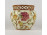 Hibátlan vajszínű áttört Zsolnay porcelán kaspó