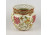 Hibátlan vajszínű áttört Zsolnay porcelán kaspó
