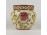 Hibátlan vajszínű áttört Zsolnay porcelán kaspó