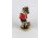 Antik Bertram porcelán figura kisfiú virággal 14.5 cm