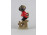 Antik Bertram porcelán figura kisfiú virággal 14.5 cm