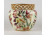Hibátlan vajszínű áttört orchideás Zsolnay porcelán kaspó