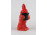 Régi GOEBEL porcelán figura kiskutya cilinderrel 14.6 cm