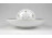 Herendi fehér porcelán mécses gömb tányérral 19.7 cm