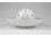 Herendi fehér porcelán mécses gömb tányérral 19.7 cm
