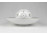 Herendi fehér porcelán mécses gömb tányérral 19.6 cm