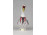 Hollóházi garden mintás porcelán hattyú figura