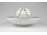 Herendi fehér porcelán mécses gömb tányérral 19.4 cm