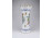 Antik fodros szélű Dresden porcelán váza 25 cm
