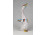 Hollóházi garden mintás porcelán liba figura 17 cm