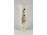 Zsolnay vajszínű porcelán virágos váza 20.5 cm